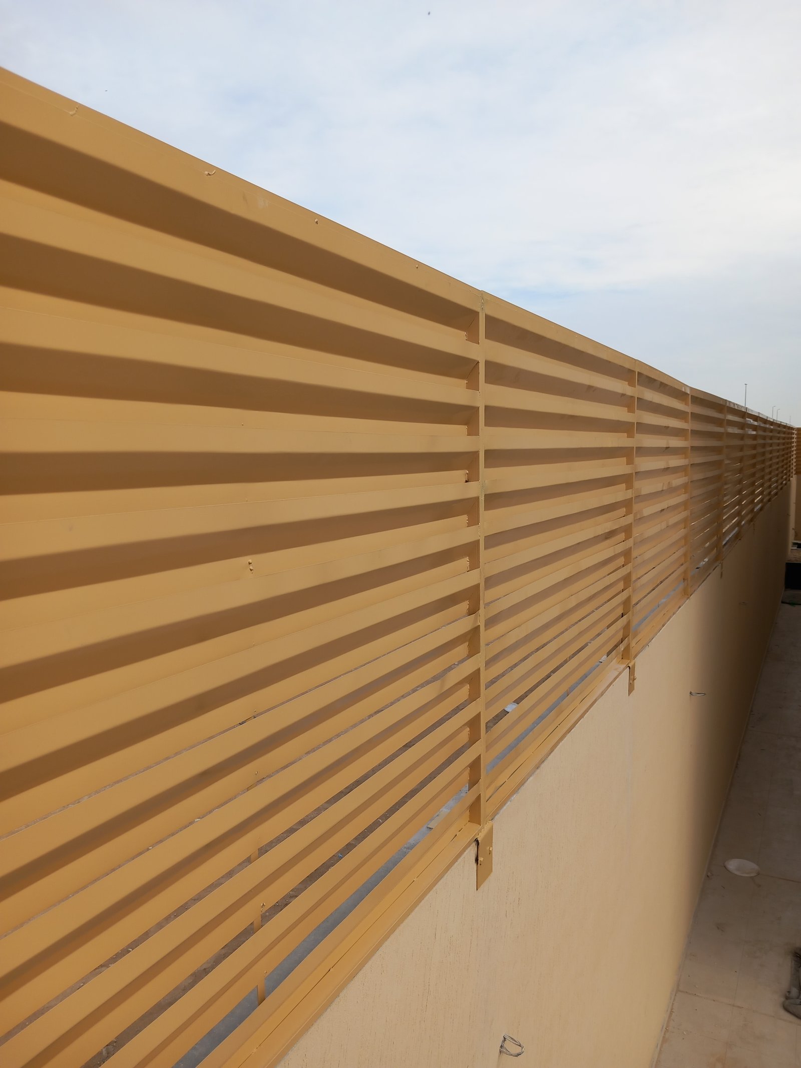 سواتر شرايح حديد سواتر مجدول حديد