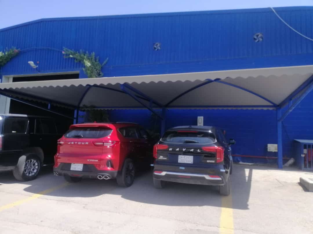 مظلات سيارات خارجية مقاومة للحرارة، تحافظ على سيارتك في أفضل حالاتها.